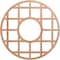Ekena Millwork O'Neal Wood Fretwork Pierced Ceiling Medallion, Cherry, 18"OD x 6 1/2"ID x 1/4"T CMWP18X18X0250ONCH - alternate 1
